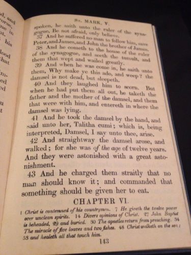 Book - The Gospel According to St. Mark - Eyre & Spottiswoode  1930? (1370)