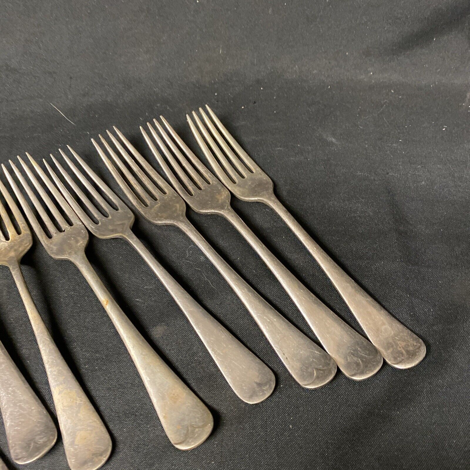 13 Pieces Castle.T EPNS Silver Plated Cutlery Assorted A1 Grade Vintage -(5354)