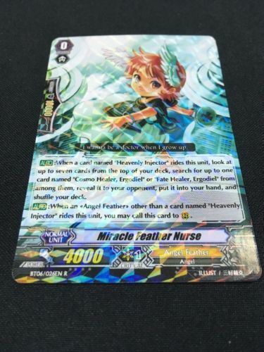 CARDFIGHT!! Vanguard Bushiroad game card Miracle Feather Nurse HOLO - (6337)