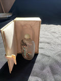 Japanese Scent Perfume Snuff Bottle Hand Painted Boxed - (1049)