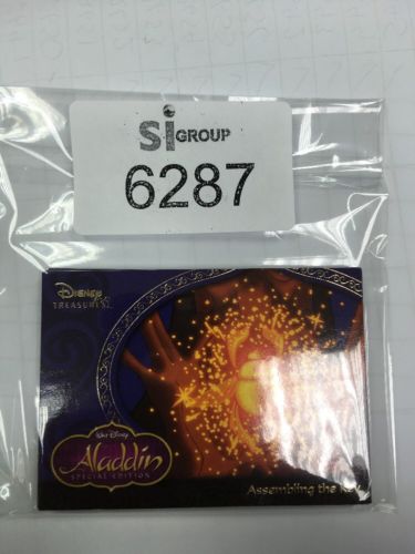 Upper Deck Disney Treasures S3 CHASE Full Set Aladdin Cards x 10 cards (6287)