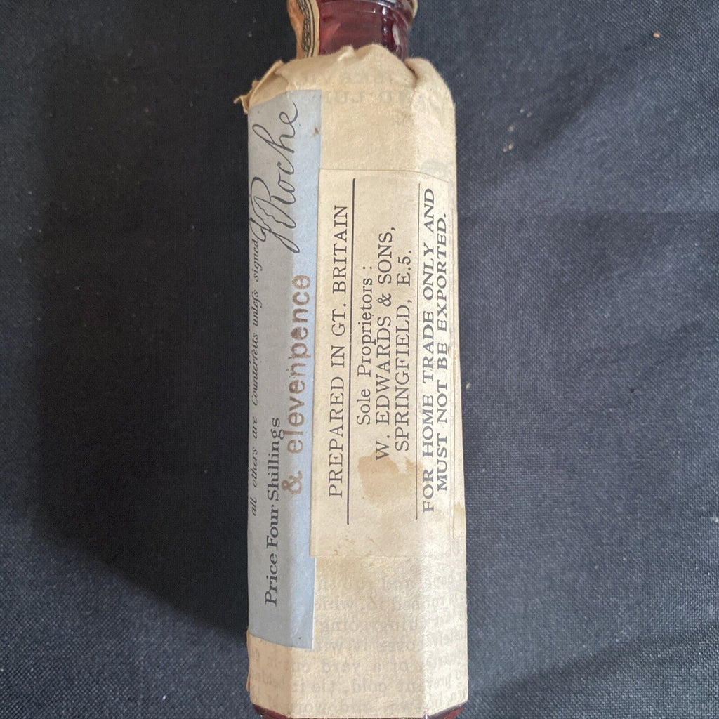 Antique Pharmacy Apothecary Unopened Roche's Embriocation - (9627)