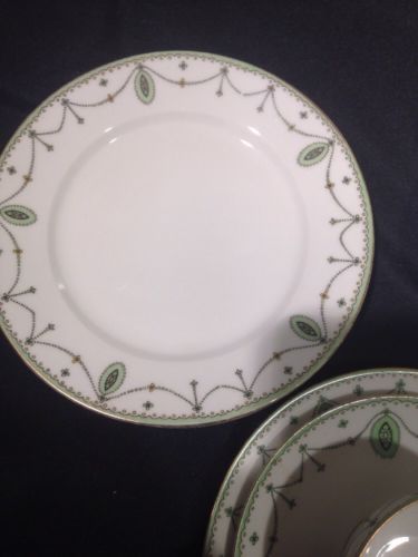 Moritz Zdekauer MZ Austria Design ALT 578 - 10 pieces green swags 1905 (1500)