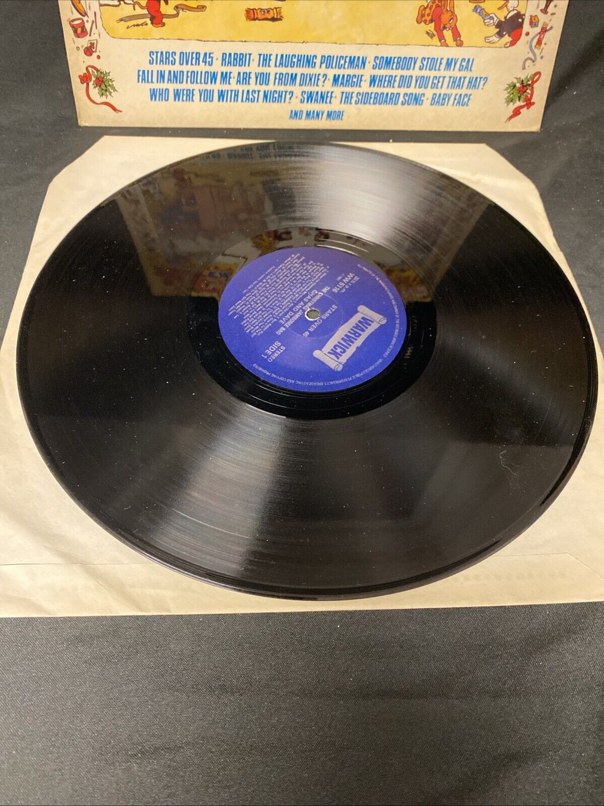 VINYL RECORD - Chas N Dave's Christmas Jamboree Bag 1981 Album - (5656)