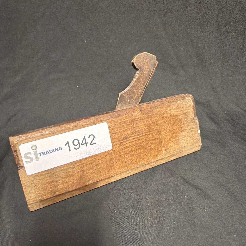 Antique British Wooden Moulding Plane 9.5" Ralph Knight Ironmonger Bolton- (1942)