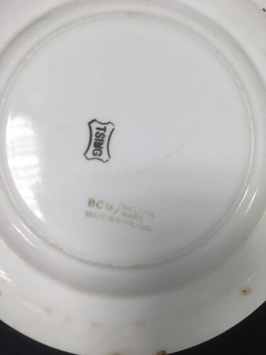 BCM Nelson Ware TSING Part Tea Set Very poor condition 10 pieces (2769)
