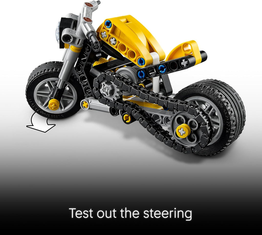 LEGO Technic - Yellow Motorcycle - 42225