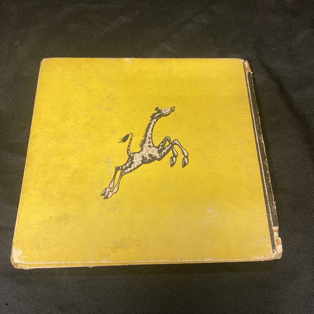 Majorie Barrows 1930's 2x 1st Ed books Ezra the Elephant & Johnny Giraffe (8913)