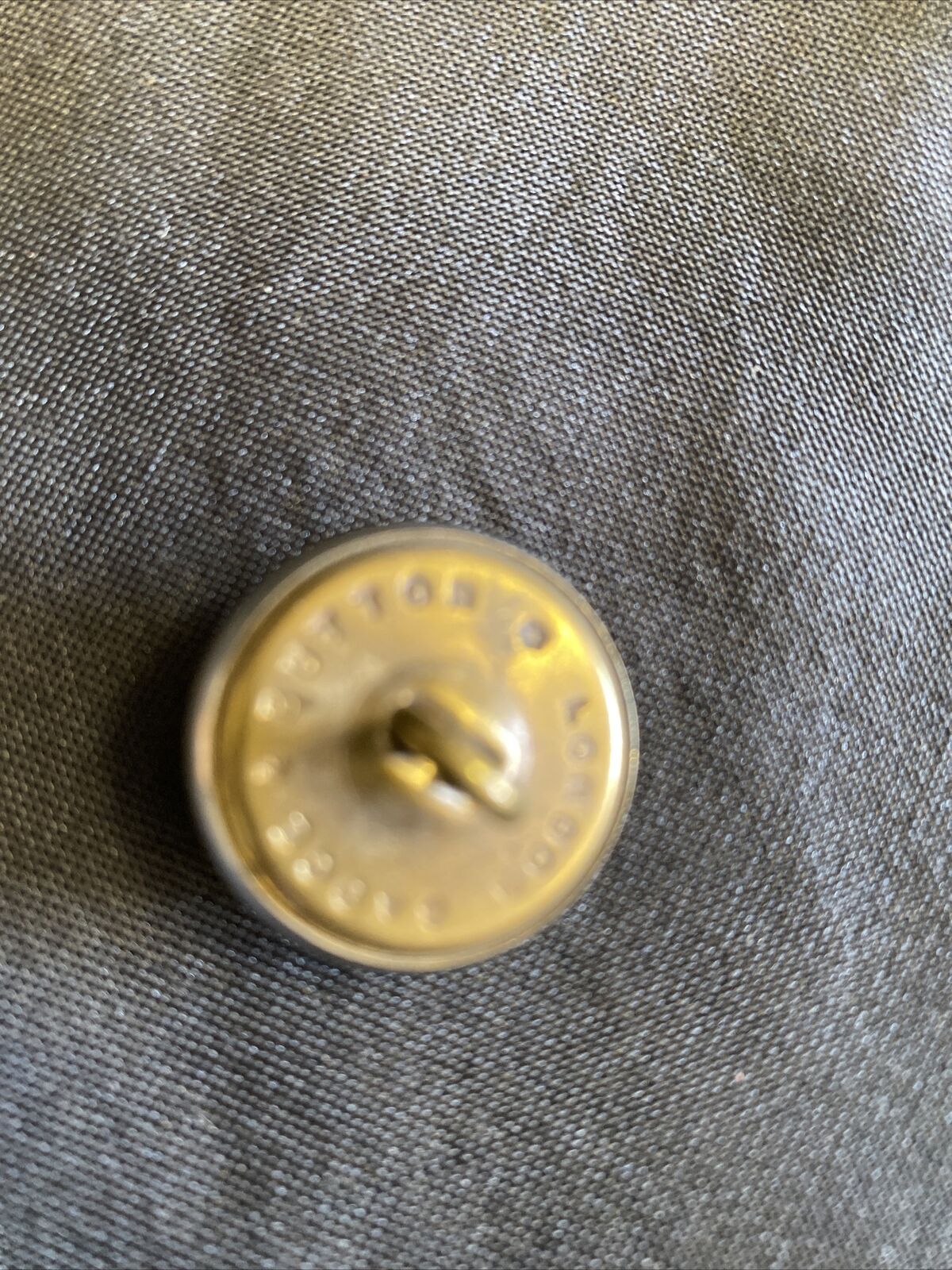 FIRE BRIGADE Vintage Tunic Button - EASTERN REGION Helmet on Star 25mm  (7605