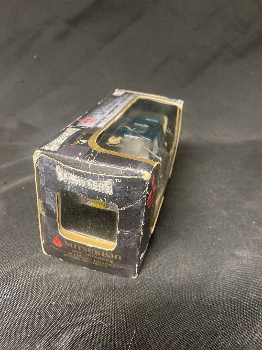 Vintage Halsall Die Cast Pull Back Mitsubishi Off-Roader Boxed - (5136)