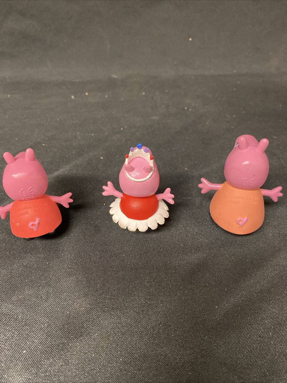 Comansi Spain 3 x Peppa Pig Figures Cake Toppers - (5018)