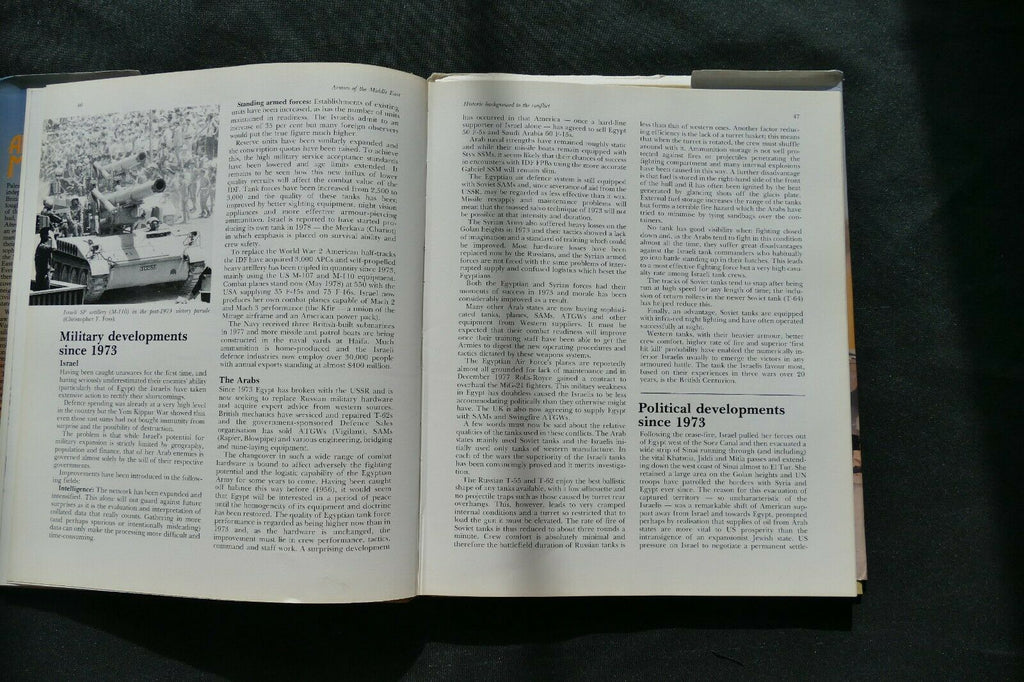 BOOK - ARMIES OF THE MIDDLE EAST - Otto Von Pivka (8726)