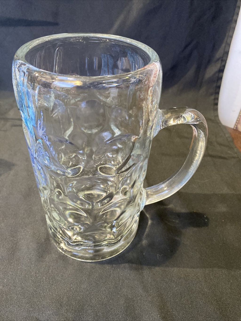 Vintage Lowenbrau Munchen Seit 1383 1 Litre HEAVY Dimple Stein - (8485)