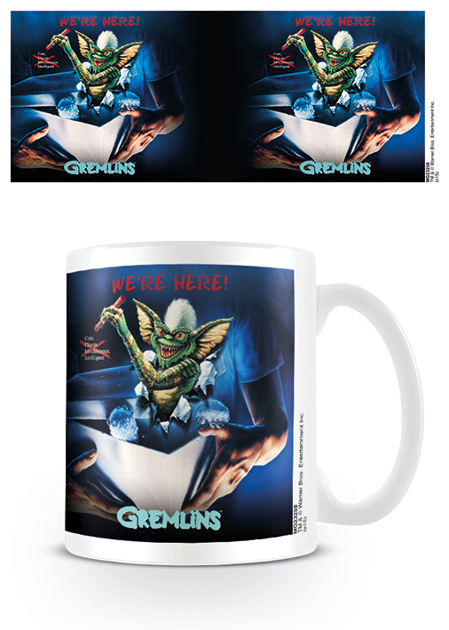 MUG Boxed Ceramic - MOVIE - Gremlins We're Here