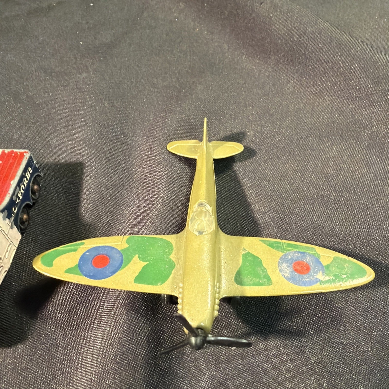 Matchbox Lesney Vintage Die Cast Toy lot x 4 Spitfire Scammell Austin Case Tractor - (2047)