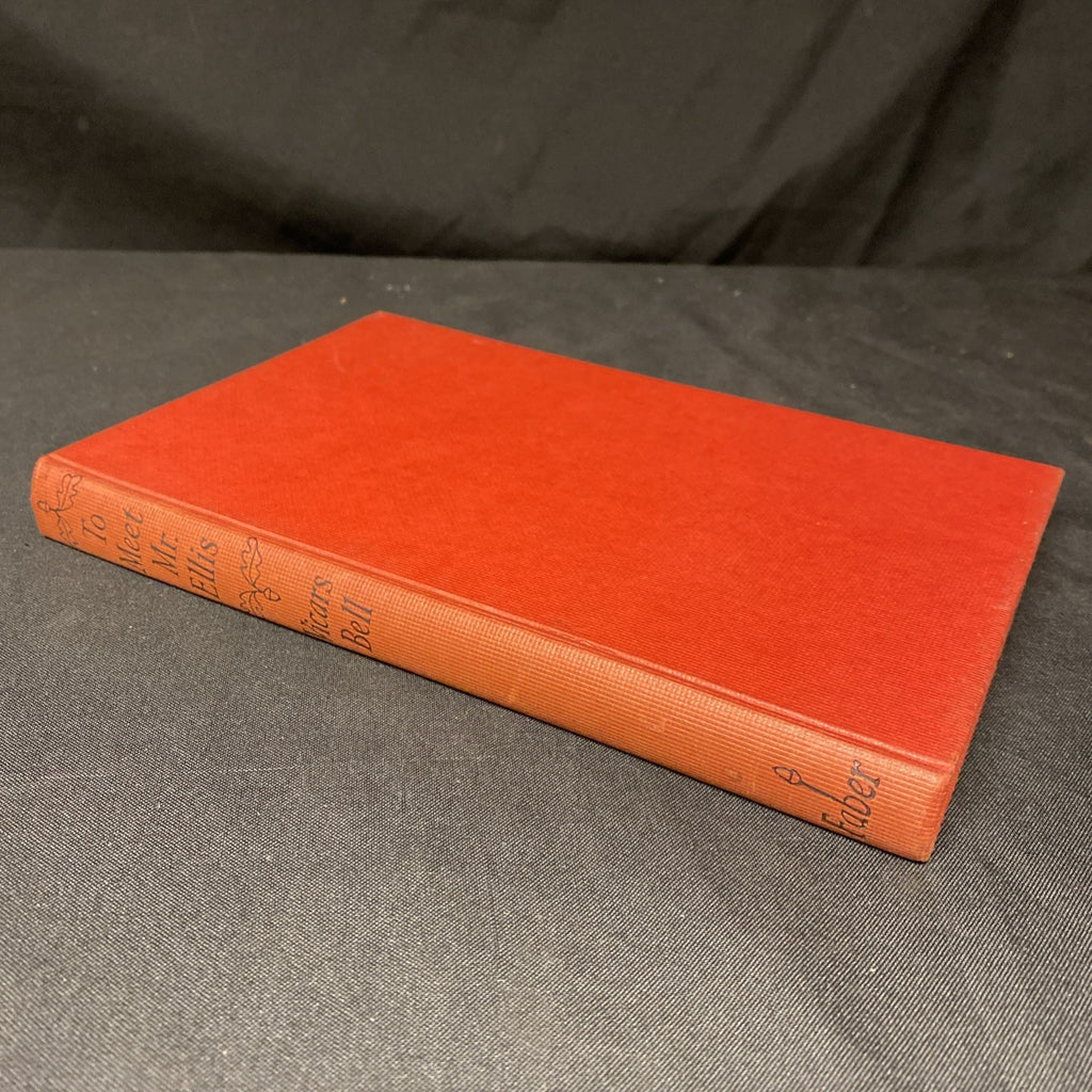 Book - To Meet Mr Ellis by Vicars Bell - (1551)