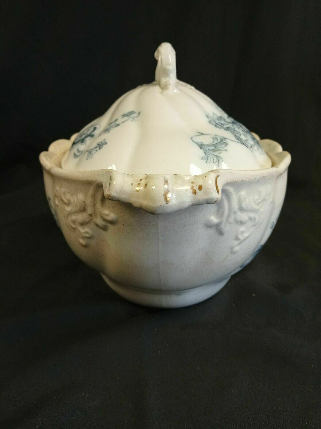 W H Grindley & Co England Tureen Marseilles 30cm 1892 - 1914 - (7970)
