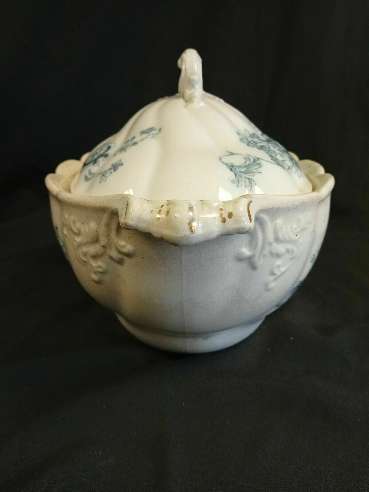W H Grindley & Co England Tureen Marseilles 30cm 1892 - 1914 - (7970)