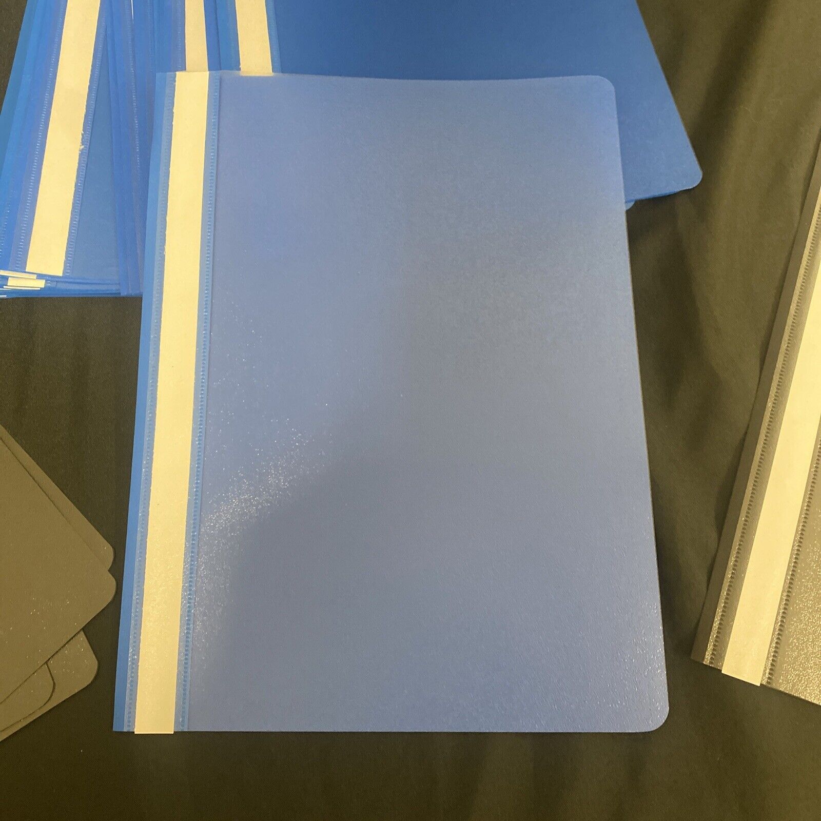A4 Project Files Office Clear Cover Report Presentation Display Folder Pack of 35