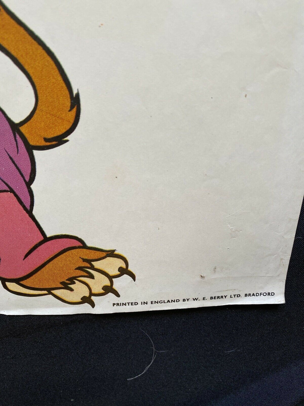ORIGINAL UK QUAD POSTER - Disney's Pinocchio (1978 re-release) 30"x40" (6554)