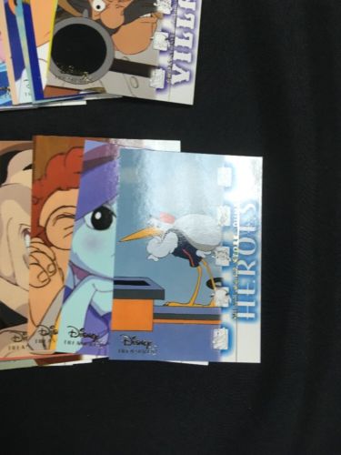 Upper Deck Disney Treasures Series 3 Trading cards Base cards x 54 cards -(6284)