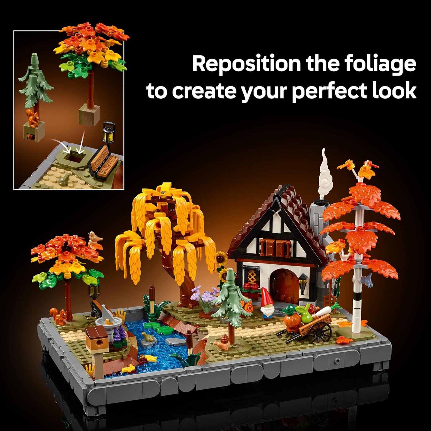 LEGO Icons - Autumn Cottage Garden - 11372