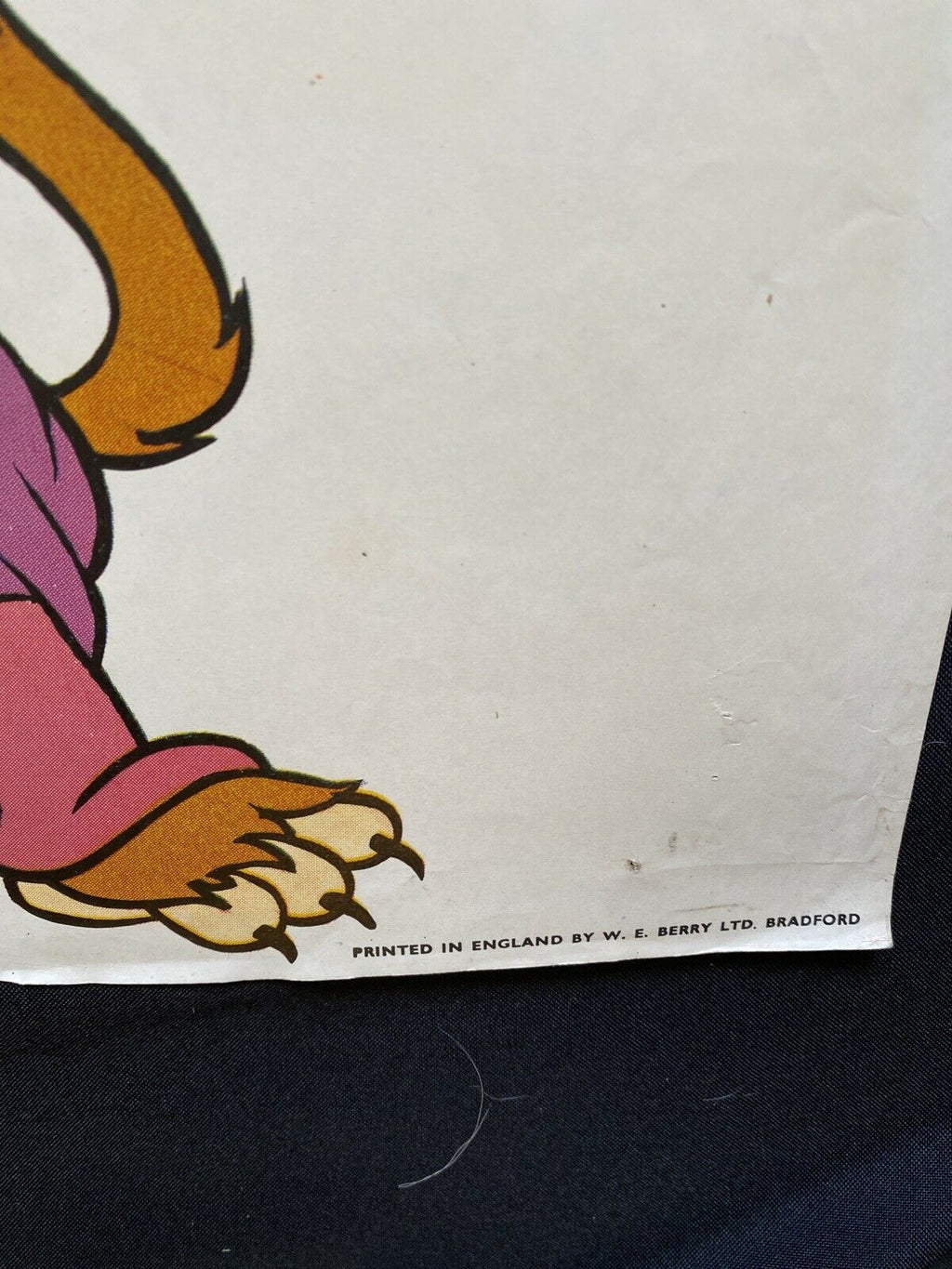 ORIGINAL UK QUAD POSTER - Disney's Pinocchio (1978 re-release) 30"x40" (6554)