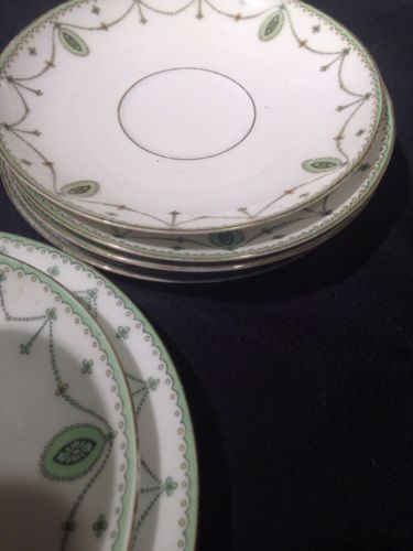 Moritz Zdekauer MZ Austria Design ALT 578 - 10 pieces green swags 1905 (1500)