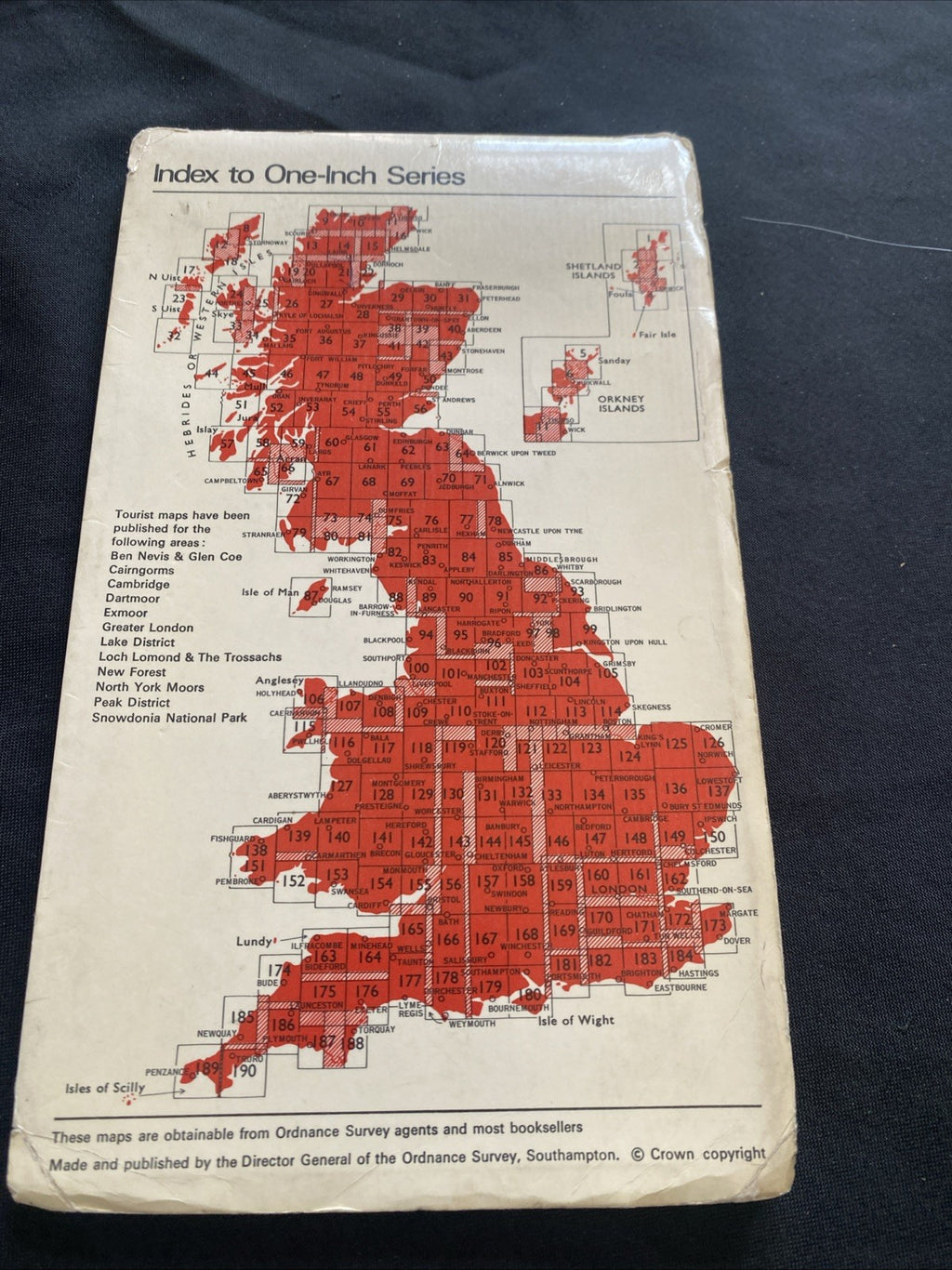 Fakenham Ordnance Survey OS Landranger Map #125 One INch scale (1317)