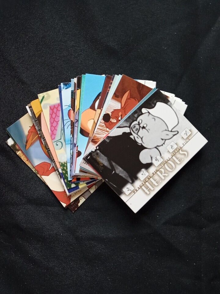 Upper Deck 2003 Disney Treasures Series Heroes x25 Trading Cards -(5745)
