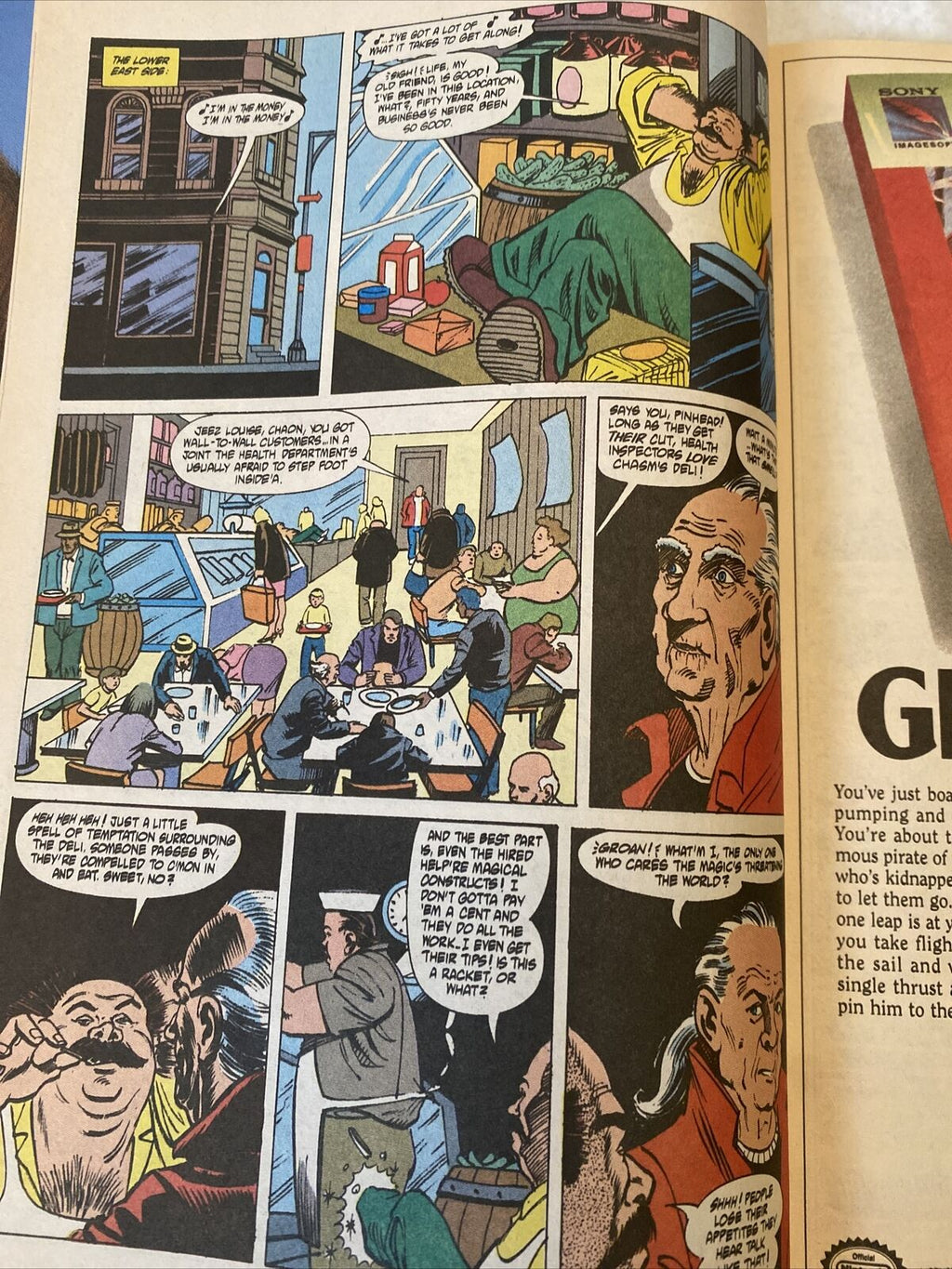 COMIC - DC Comics ARION The Immortal Sep '92 Mother always liked you best (8831
