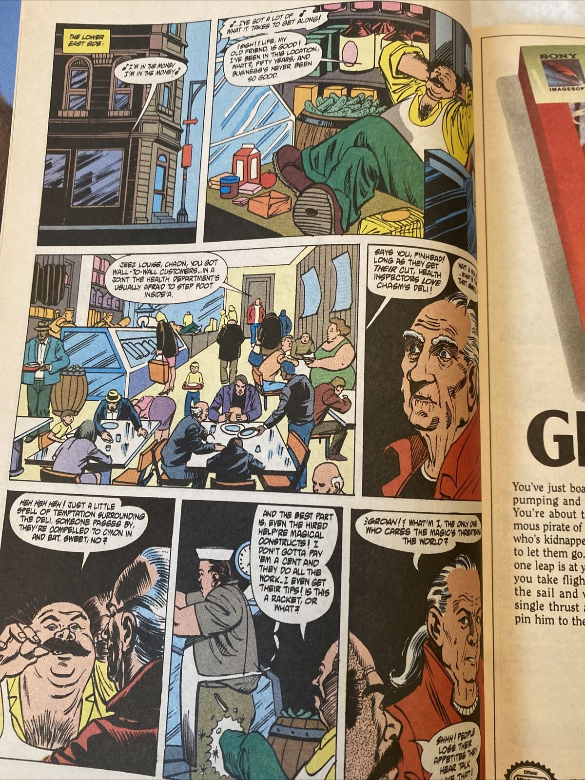 COMIC - DC Comics ARION The Immortal Sep '92 Mother always liked you best (8831