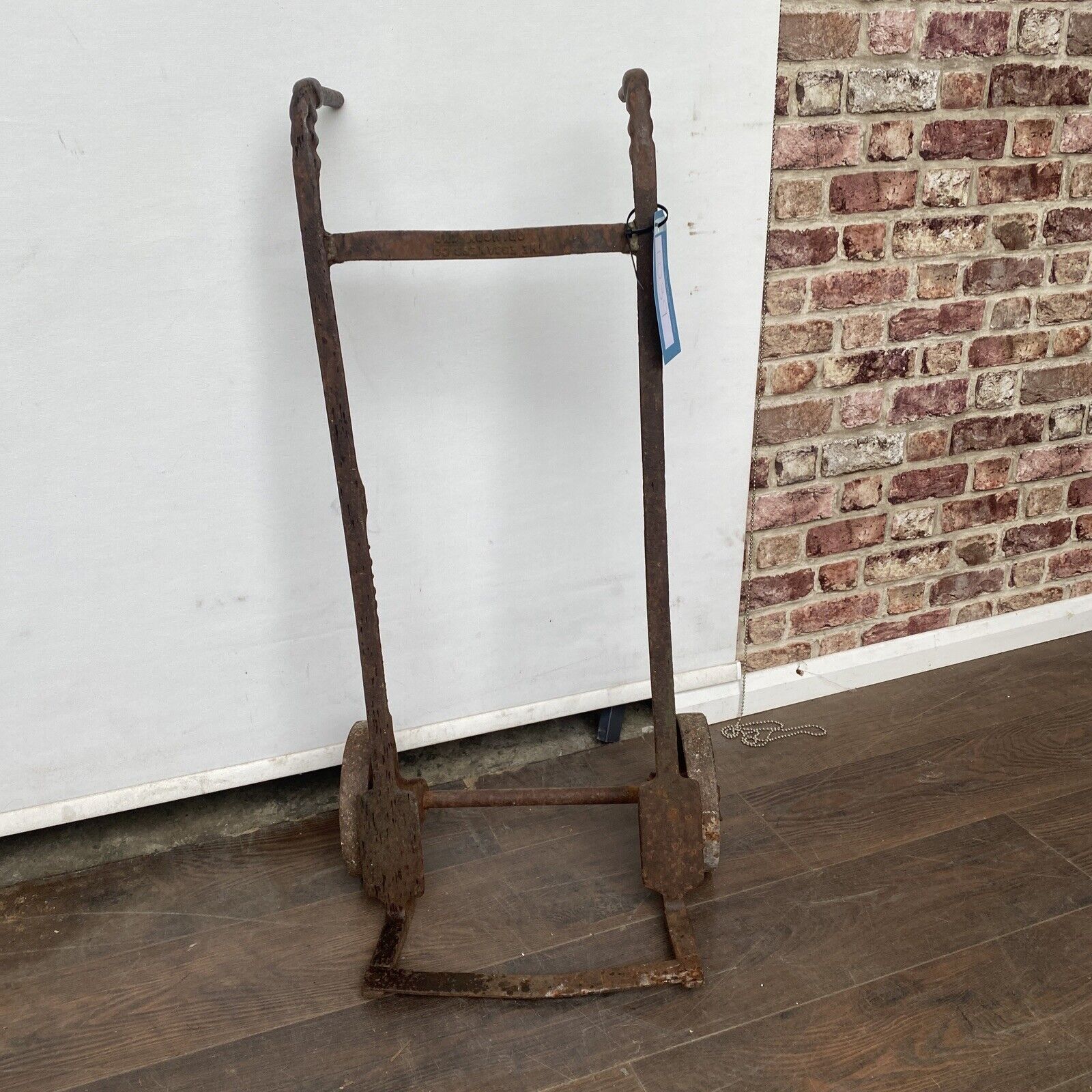Antique Sack Truck Trolley THE ESSANESS CO Grimsby Ltd - (1039)