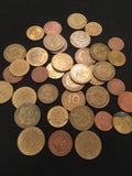 Germany 10 / 5 / 2 / 1 Pfennig coins x 37 - 1949 to 1980 - (2808)