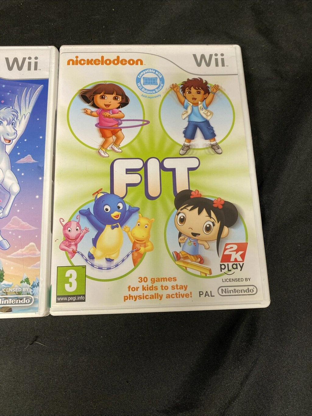 Nintendo WII Bundle 3 Games Inc Disney Tangled and more - (5561)