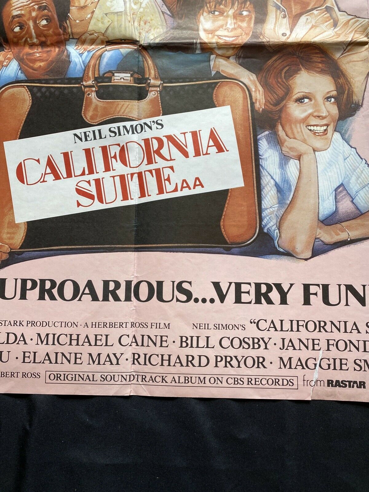 ORIGINAL UK QUAD POSTER - California Suite - 1978 - 30" x 40" - (6582)