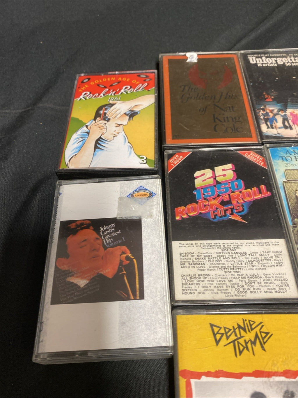 20 Cassette tapes Mainly 60's / 70's Tom Jones Bennett Shadows - (1742)