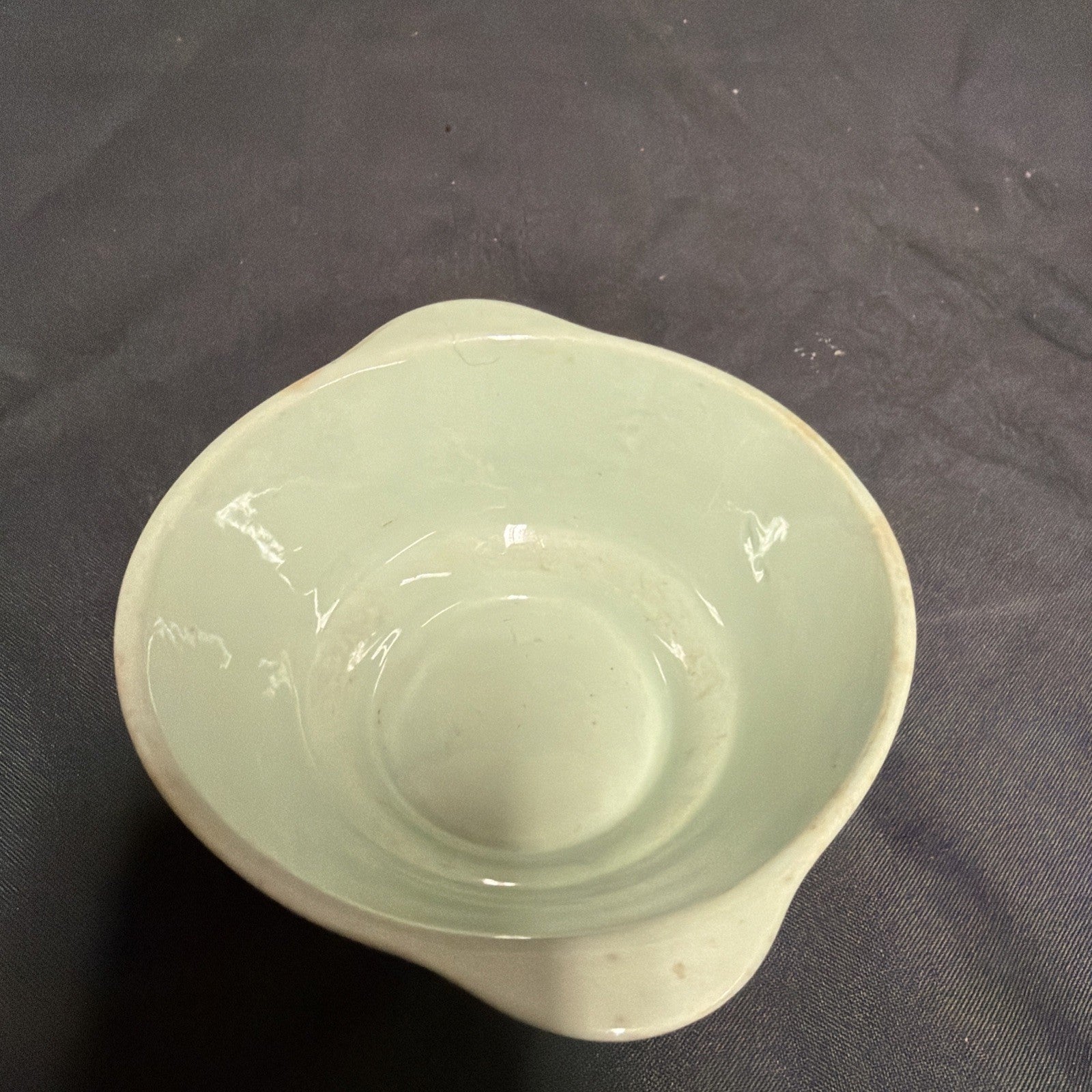 Wood's Ware Beryl Utility Green 1940's Soup Bowl 12cm Diameter- (1931) 