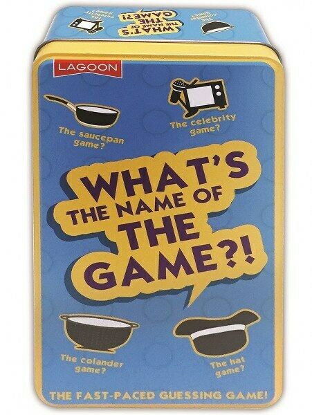 What's The Name Of The Game?! - Fast fun game in a tin - The Lagoon Group