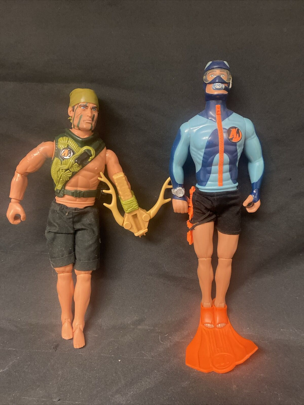 Vintage Hasbro Action Man Jungle Adventure & Diver Action man (2001) - (5132)