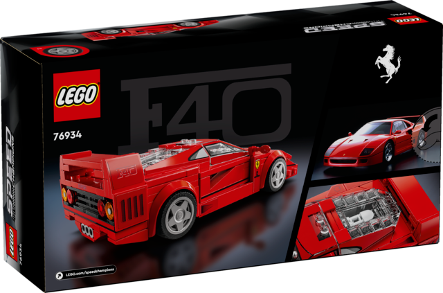 LEGO Speed Champions - Ferrari F40 Supercar - 76934