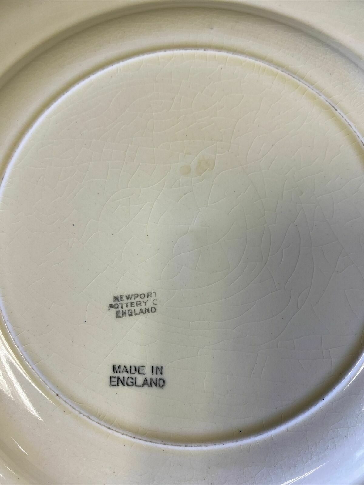 Clarice Claiff Crocus Design Newport Pottery - Plate x 1 x25cm - (7660)