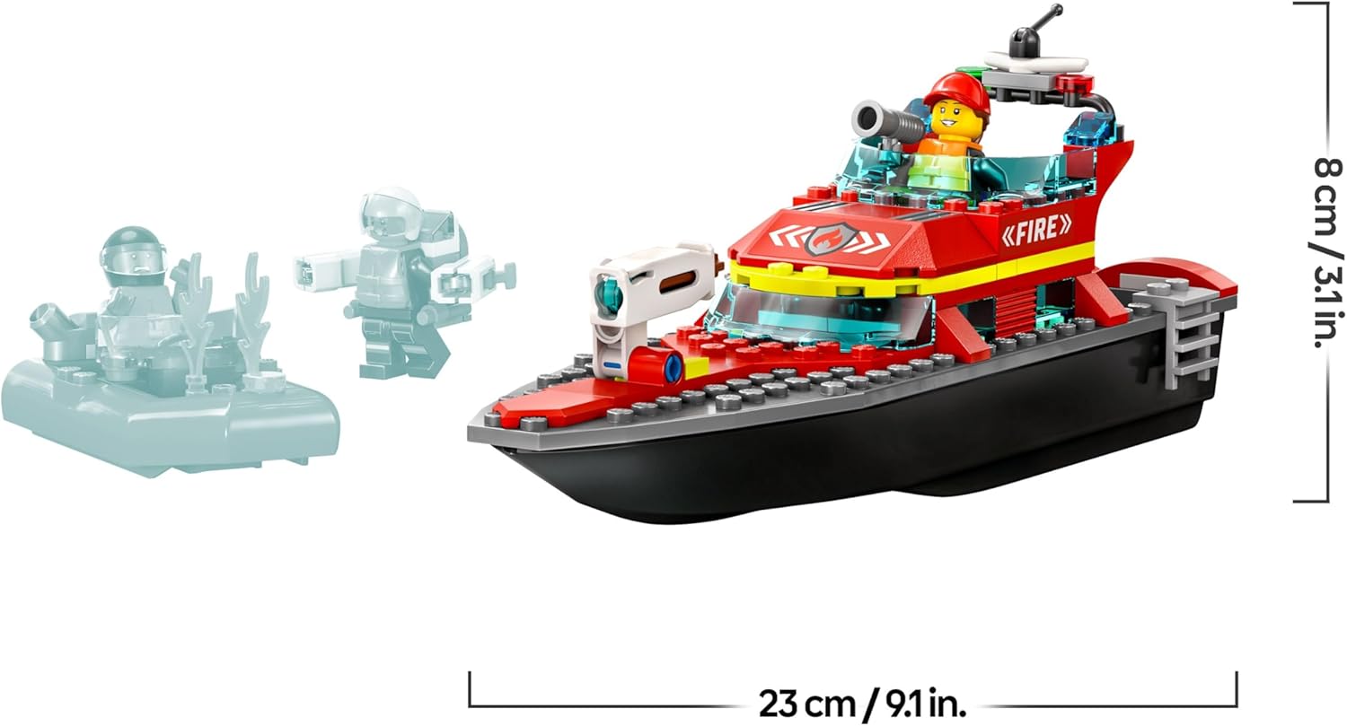 LEGO City Fire - Fire Rescue Boat - 60373