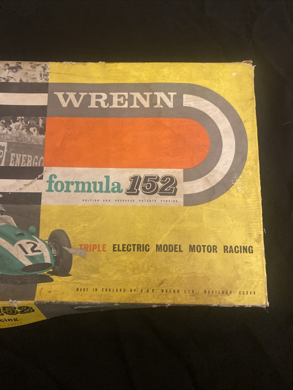 WRENN FORMULA 152 Triple Electric Model Motor Racing Toy 1960's - (1044)