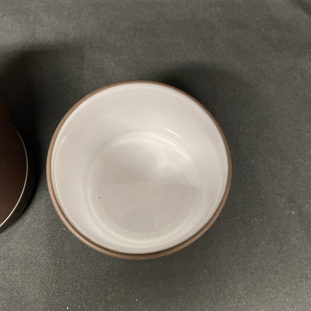 Hornsea CONTRAST Lancaster Vitramic England Milk Jug & Sugar Bowl 1976 (9289)