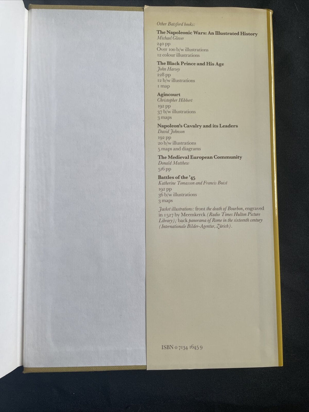 BOOK - The Sack Of Rome - E.R.Chamberlain 1st Ed 1979 Hardback + DJ - (9497)