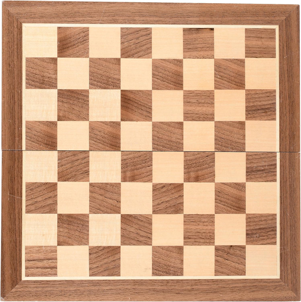 Traditional Games - Wooden boxed Folding Games Chess Board