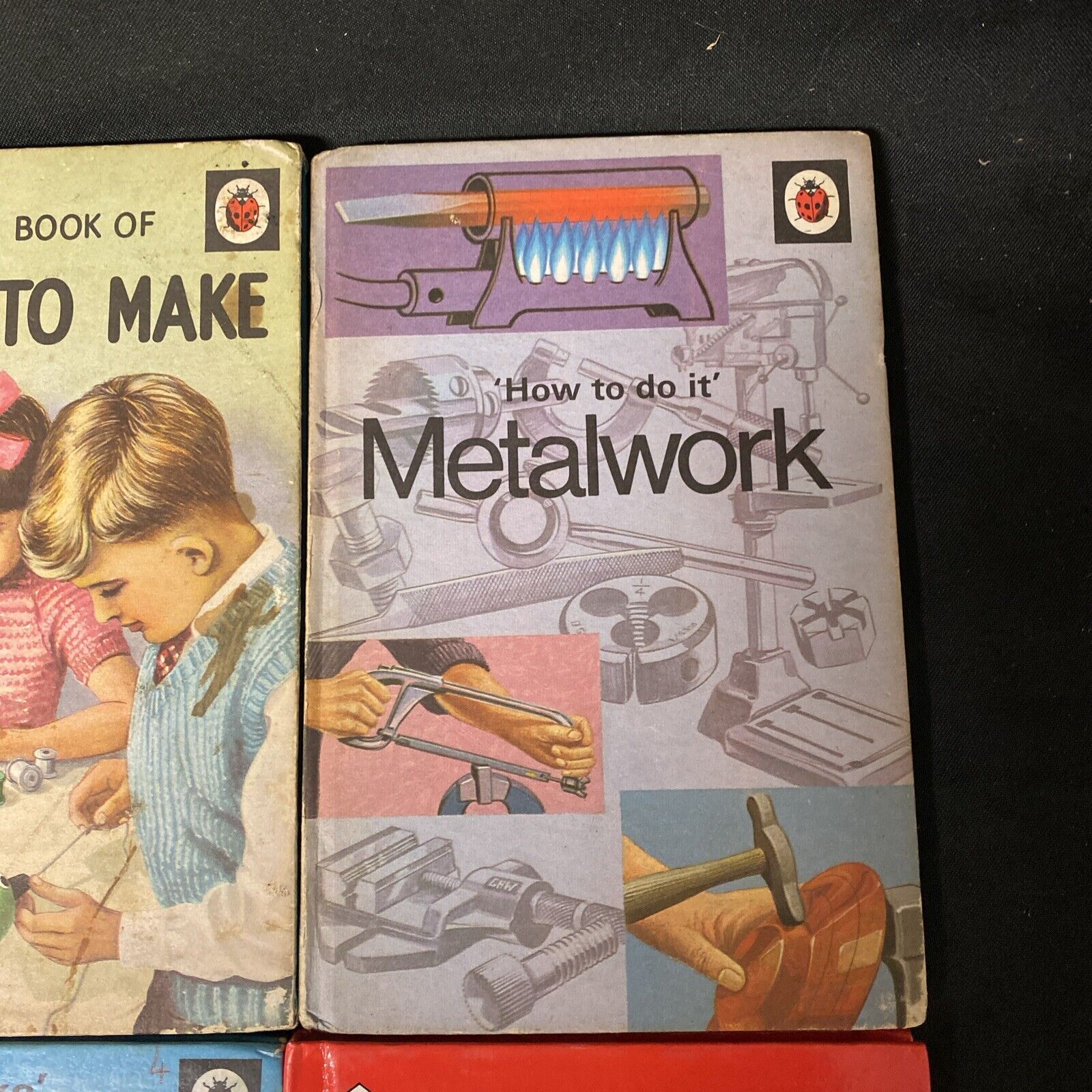 Ladybird Books x 4 - Hovercraft, Metalwork, Things to Make, How it's Made - (5305)