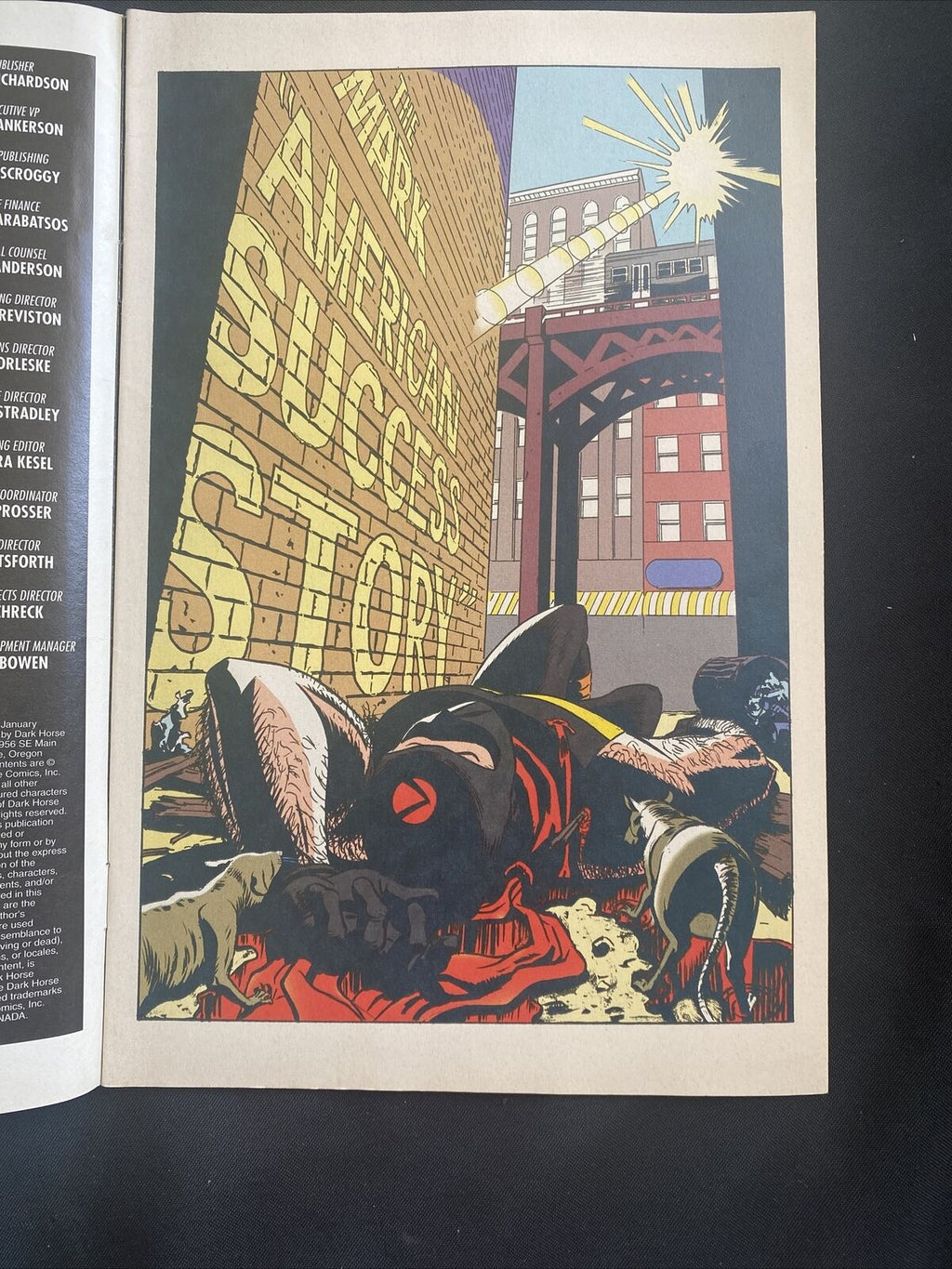 COMIC  - DARK HORSE Comics - The MARK in AMERICA #2 Jan 1994 - (8755)