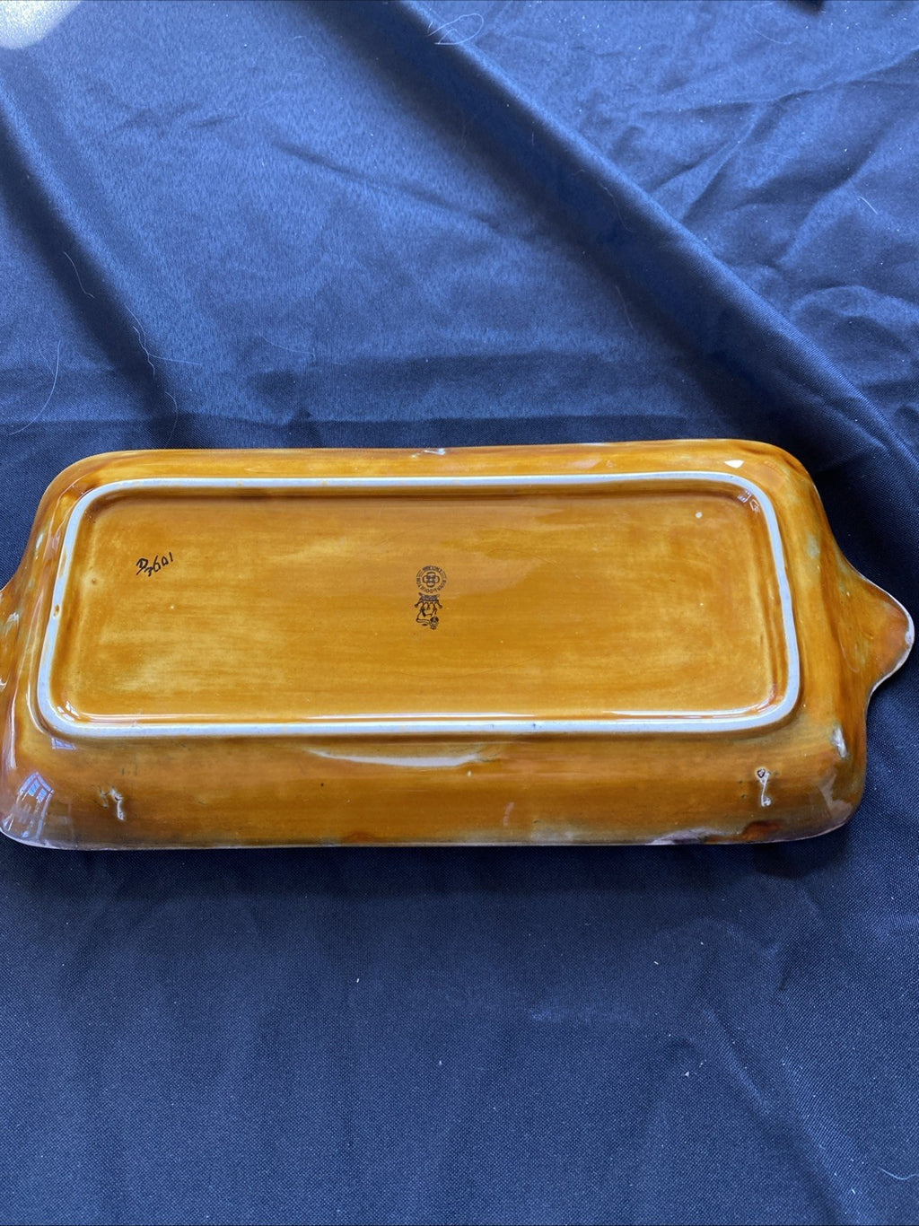Royal Doulton RARE Silhouette series Farming ceramic tray pre 1922 - (1034)